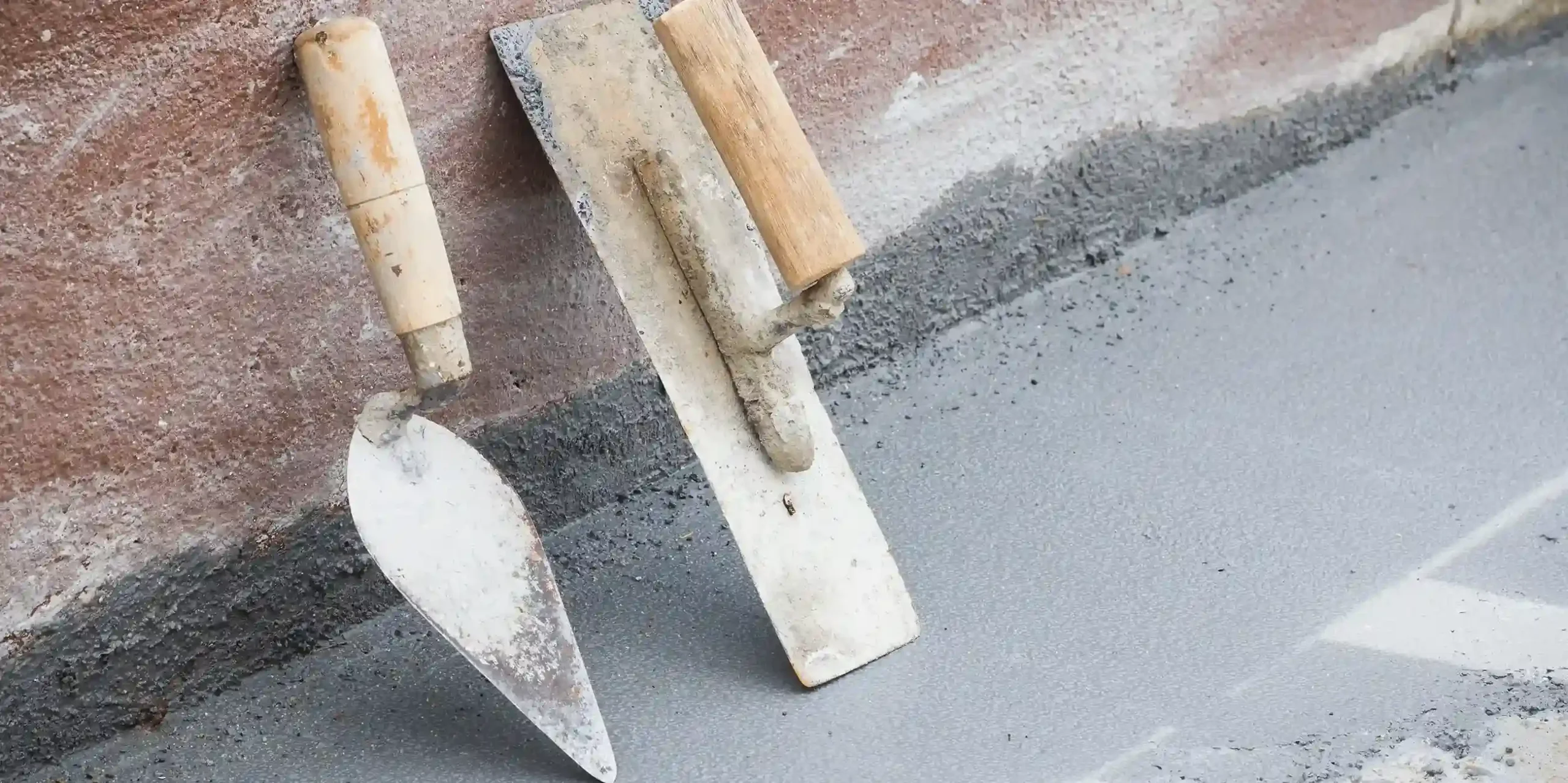 Plastering In Effingham — masonry and plastering tools used on a Surrey property