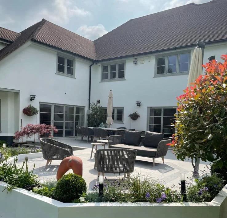 Rendering In Weybridge — house rendering with smooth finish in Weybridge Surrey