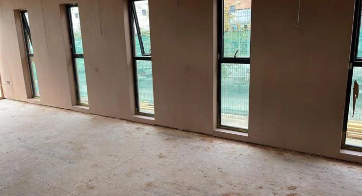 Plastering In Weybridge — internal wall plastering in a Weybridge property